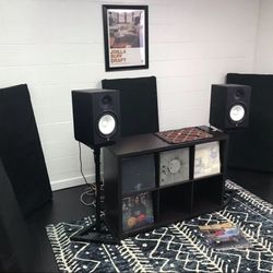 Black Acoustic Panels 