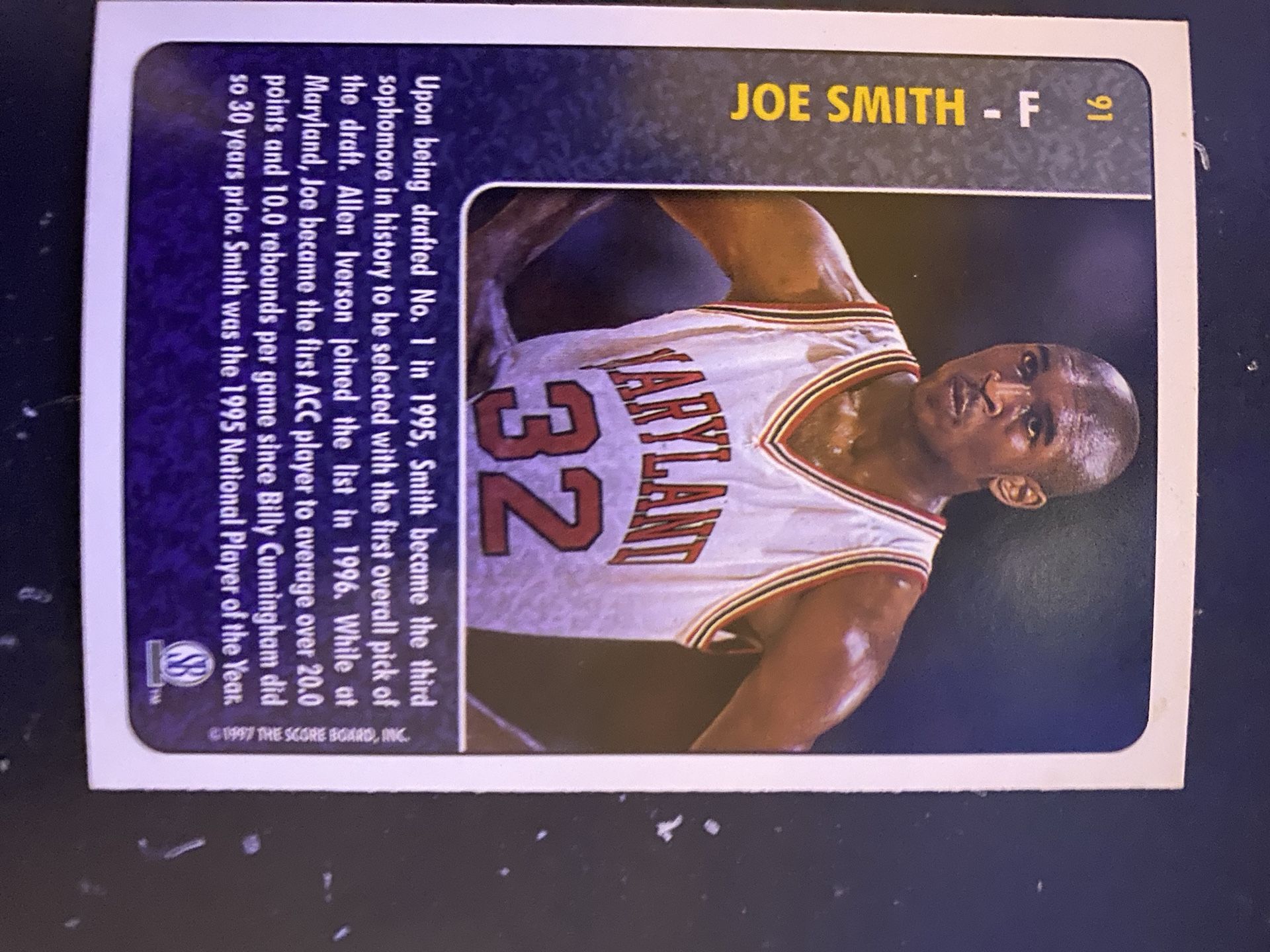 Joe Smith Card