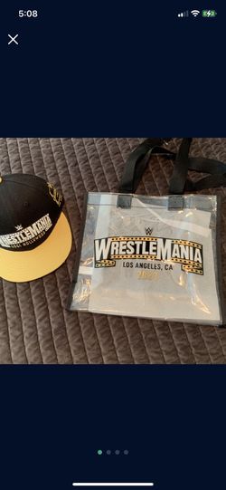 WWE Wrestlemania 39 Hat with Bag