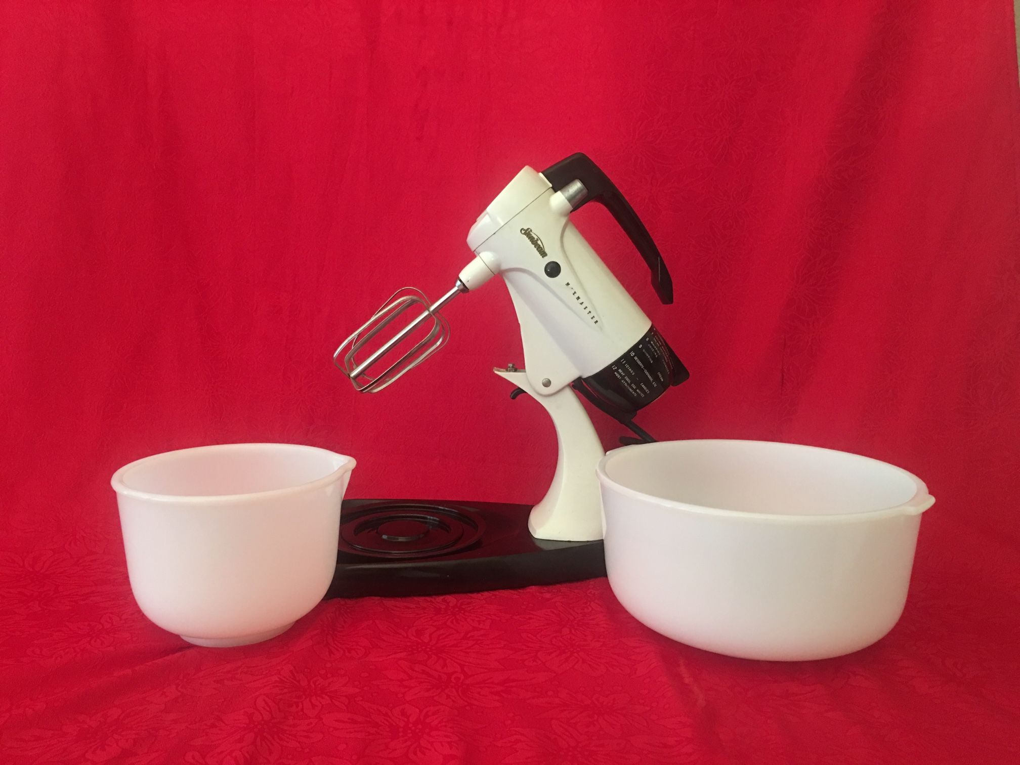 Vintage Sunbeam 12 Speed Mixer