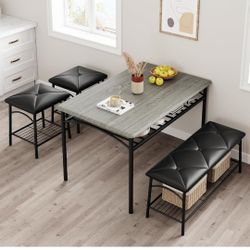 Dining Table Set for 4
