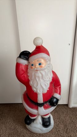 Santa blow mold