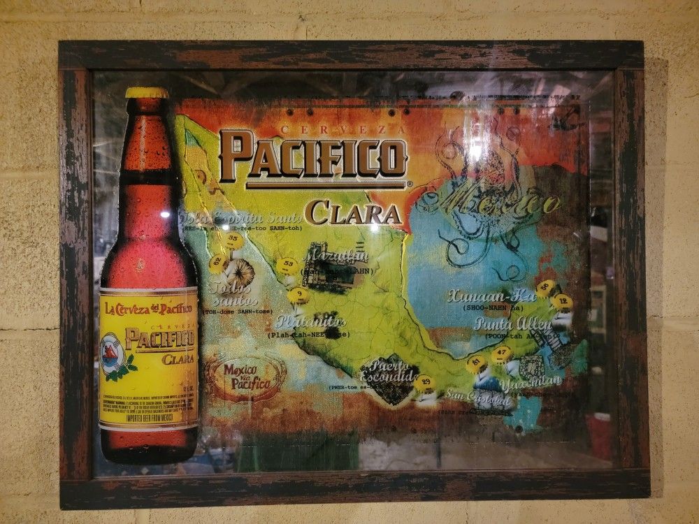 Pacifico Bar Mirror