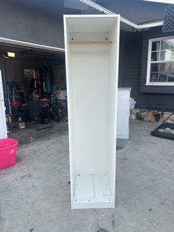 Free five drawer, dresser and nightstand and closet