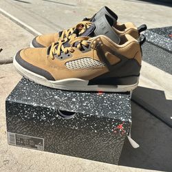 Jordan Spizike Low - Wheat/Black