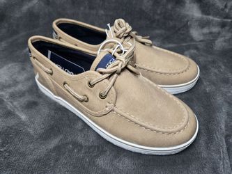 Nautica Spinnaker 2 Canvas Boat Shoes Kids Boys Size 4