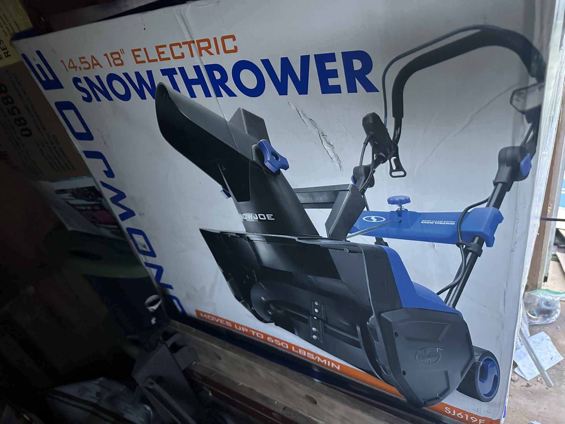 21” And 18” Snow throwers 