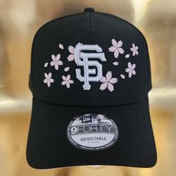 San Francisco Giants MLB New Era Cherry Bloosom Edition 9FIFTY AFrame Hat