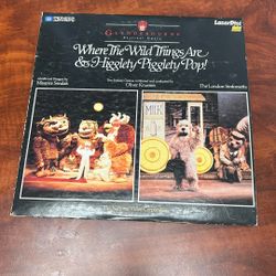 Where the Wild Things Are & Higglety Pigglety Pop! LASER DISK