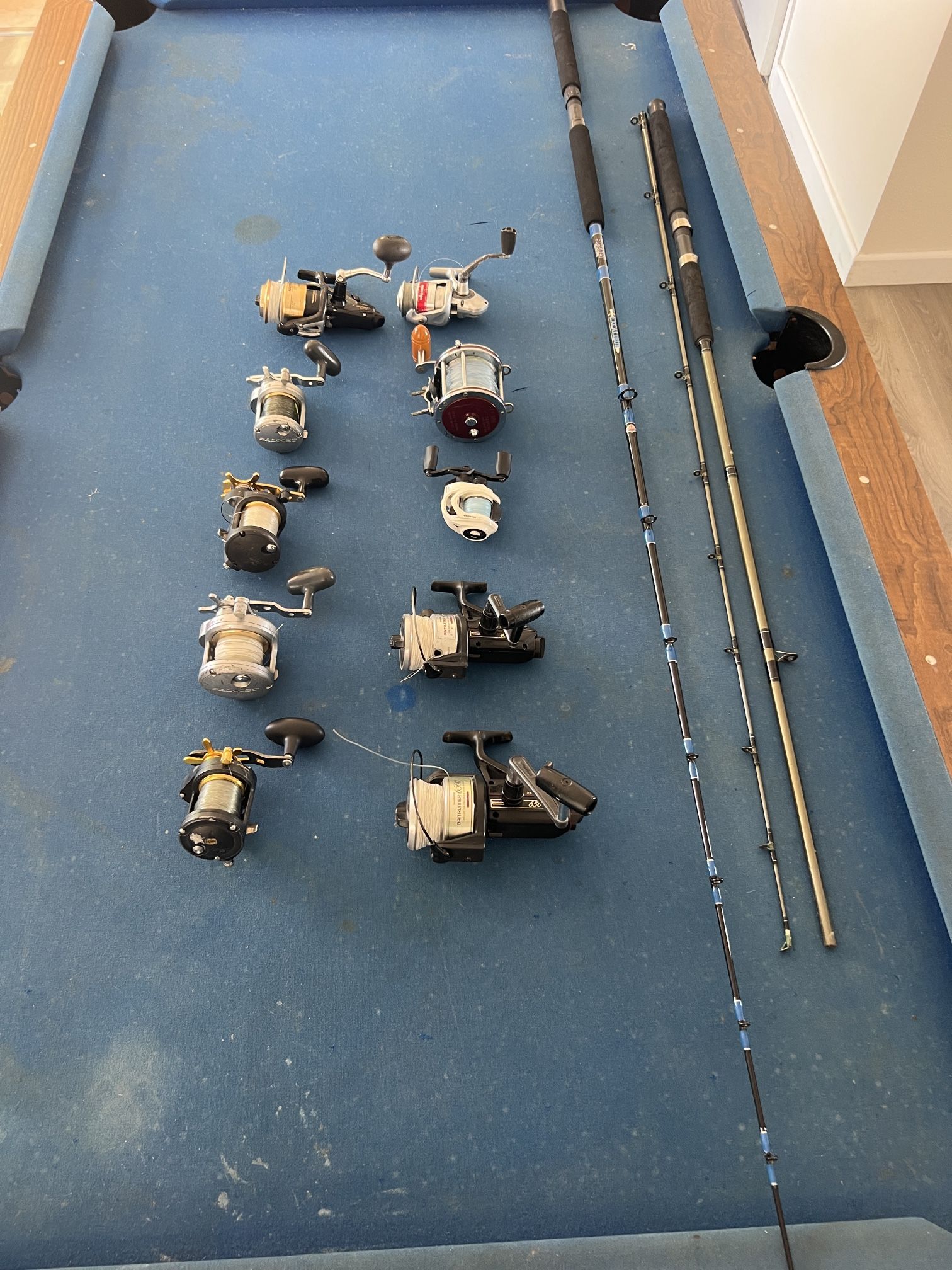 Fishing Gear, Fishing Rods And Reels