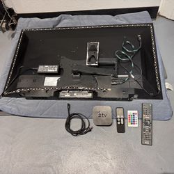 40in Sony TV With Apple TV & Wall Mount