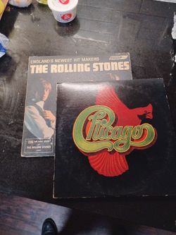 Chicago  + THE ROLLIN STONES VINYLS