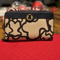 Billetera Grande TOUS Original Comprada En Tda