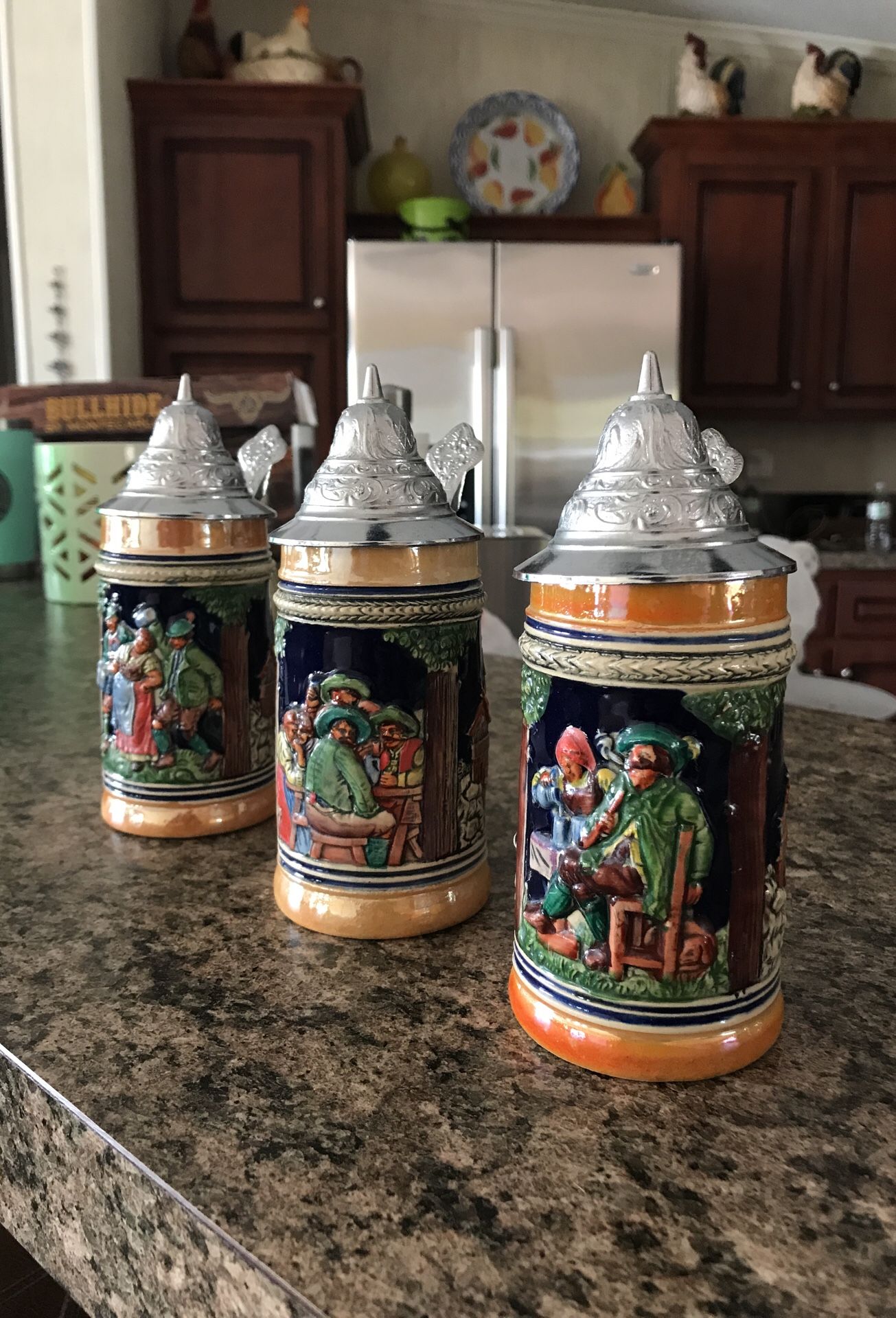 Antique German beer stein