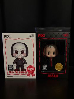 Hot Topic Scare Fair 2026 CHASE Jigsaw SAW Exclusive Thrilljoy PIX! Vinyl Figure