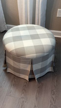 Pleated Ottoman from Pier One