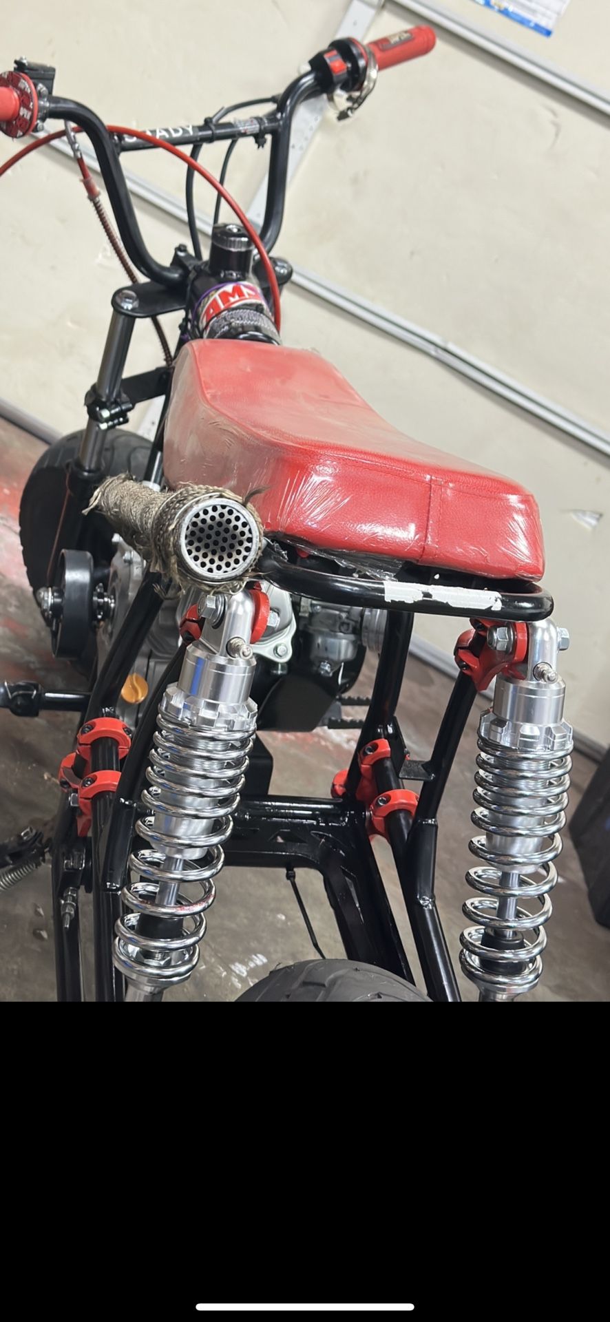 Mega Moto 80 With Brand New Gopowersport Swing Arm Kit. Presator 212ccc.