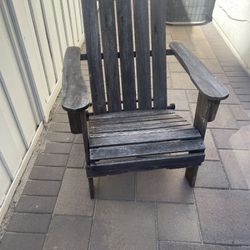 Adirondack Chairs (2) And Table
