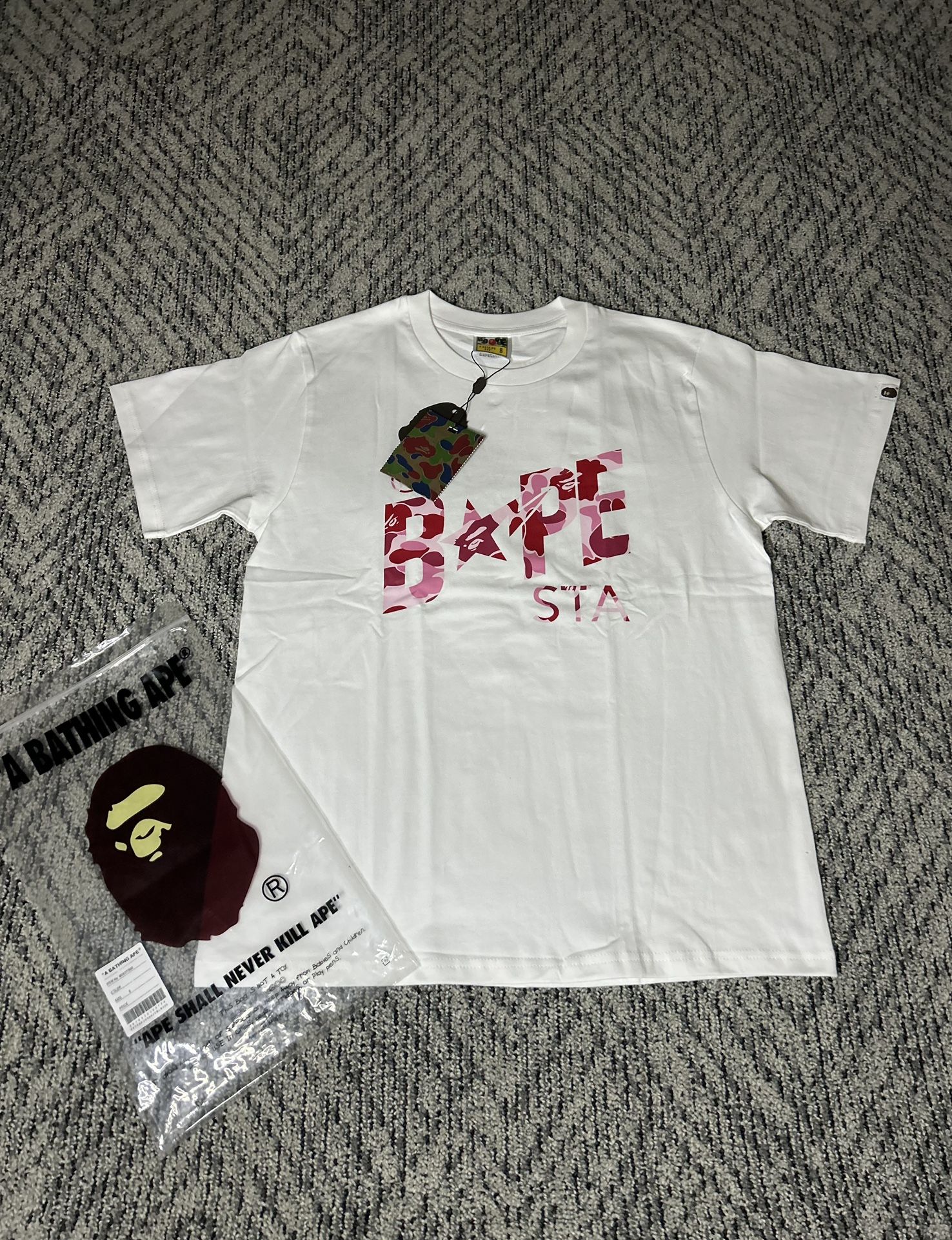 BAPE ABC Camo Bape Sta Logo Tee