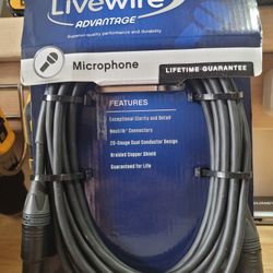 LiveWire Advantage AM15 15ft XLR