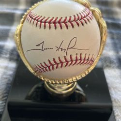 Autographed By Trevor Hoffman