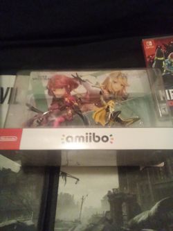 Amiibo xenoblade series pyra mythra