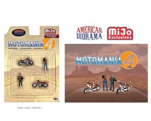 American Diorama 1:64 Figures Motomania 4 - Exclusives
