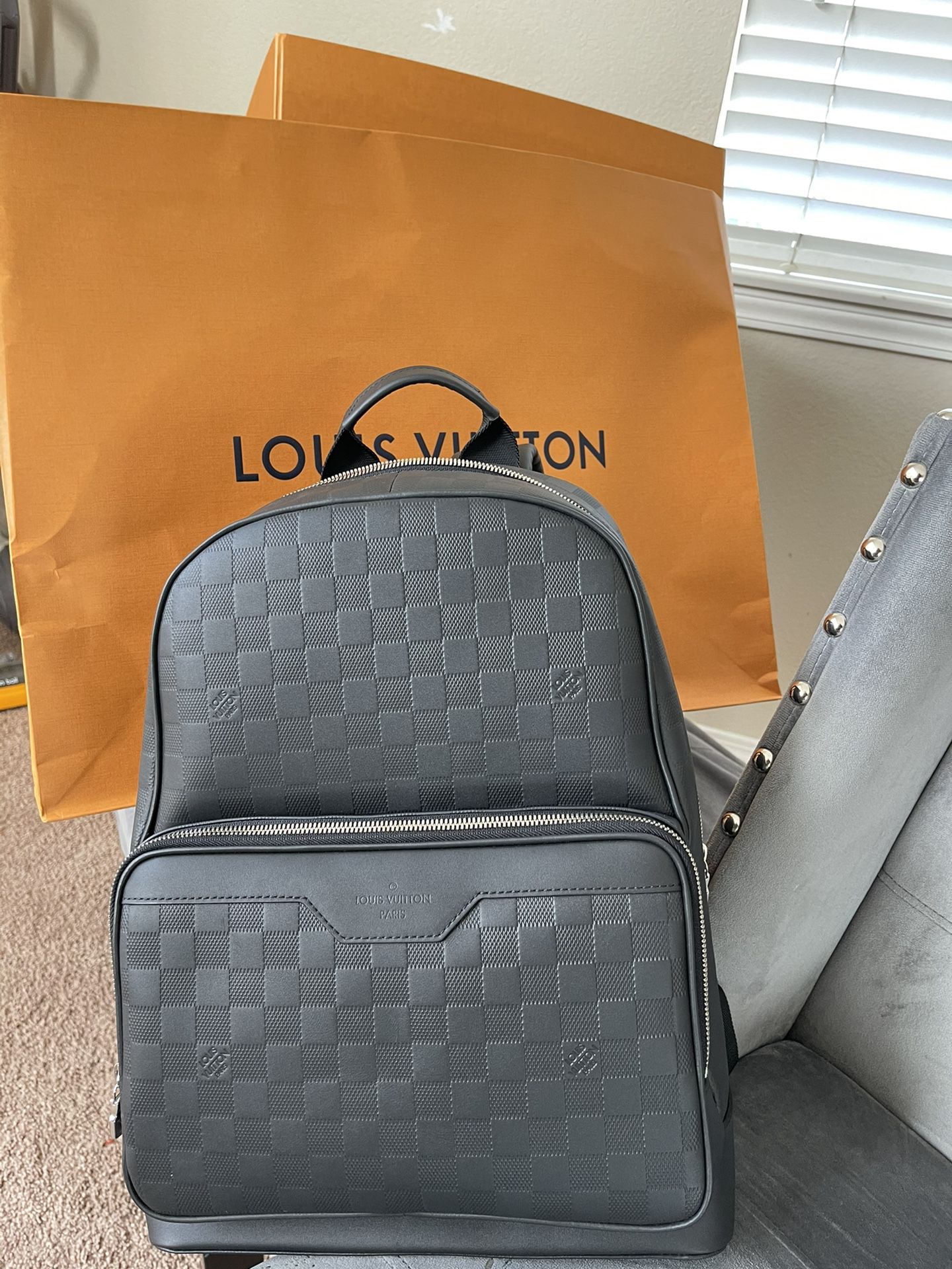 Louis Vuitton (black Backpack) for Sale in Temecula, CA - OfferUp