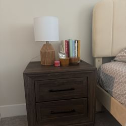 Wood Nightstand