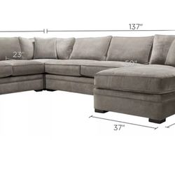 Sectional,arm chairs and dining room table