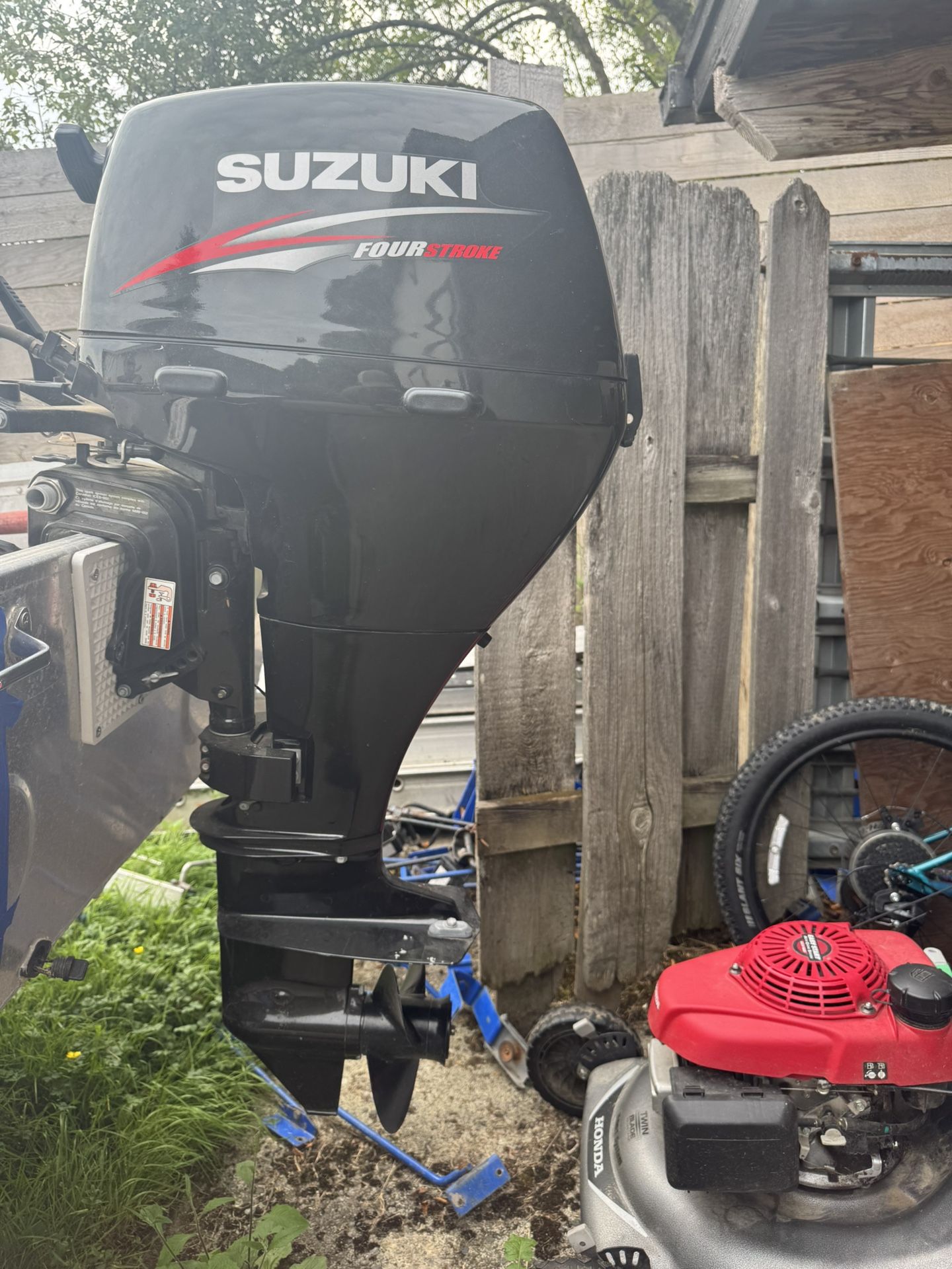 Suzuki 15hp Tiller Handle Motor