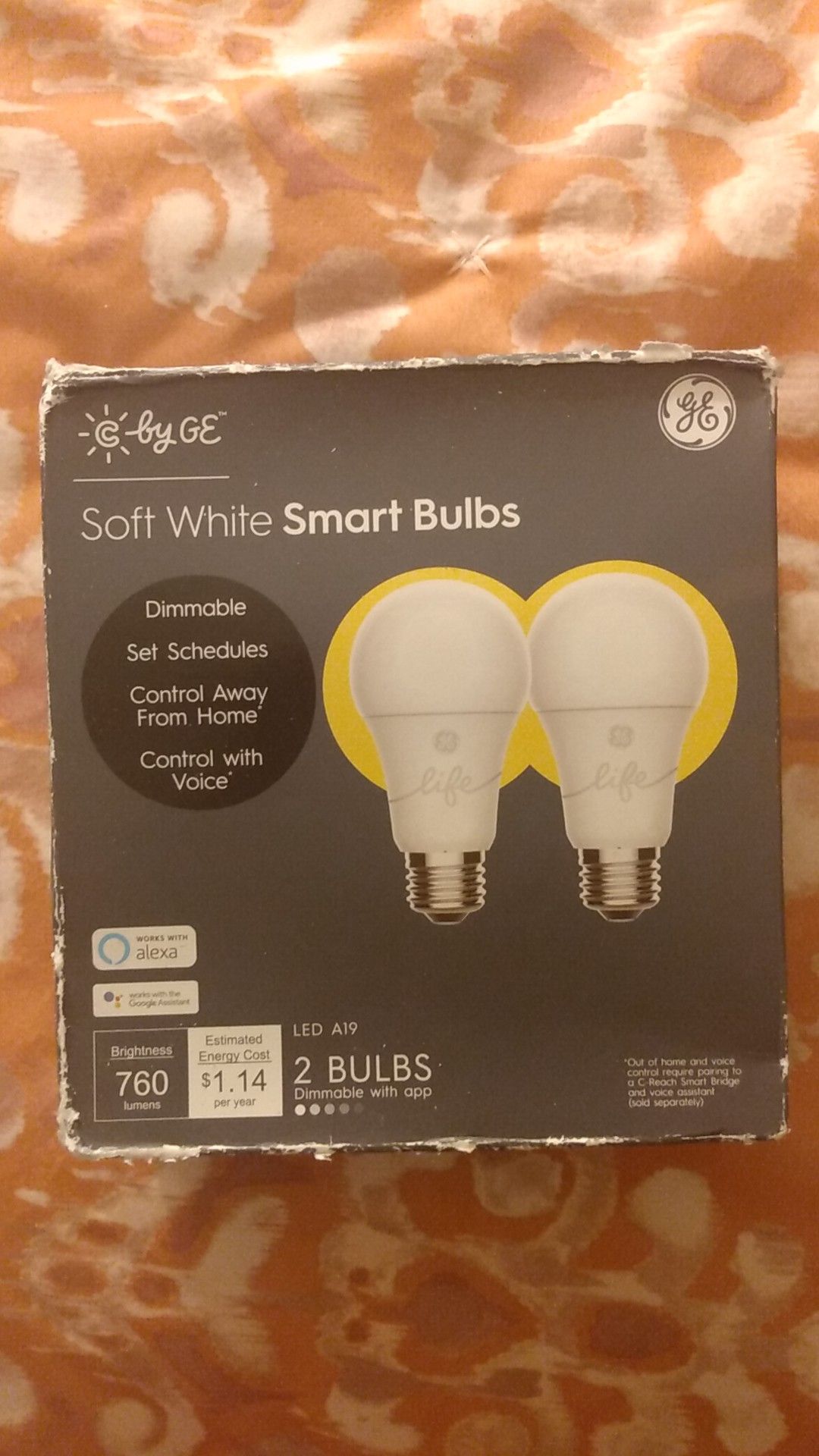 NEW C by GE smart bulbs