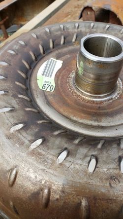 Transmission torque converter chevy dully truck