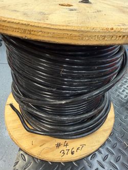 #4 THHN single stranded copper 376 FT  cable
