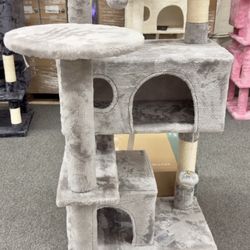 Light Gray Cat Tree