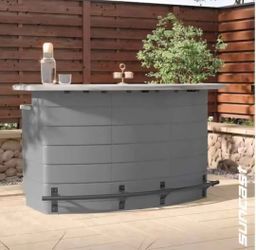 Suncast Backyard Oasis Resin Plastic Outdoor