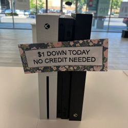 Microsoft Xbox One S Gaming Console - Pay $1 DOWN AVAILABLE - NO CREDIT NEEDED 