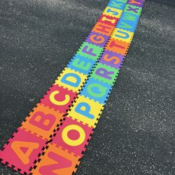 Interlocking Alphabet Foam Puzzle Mat