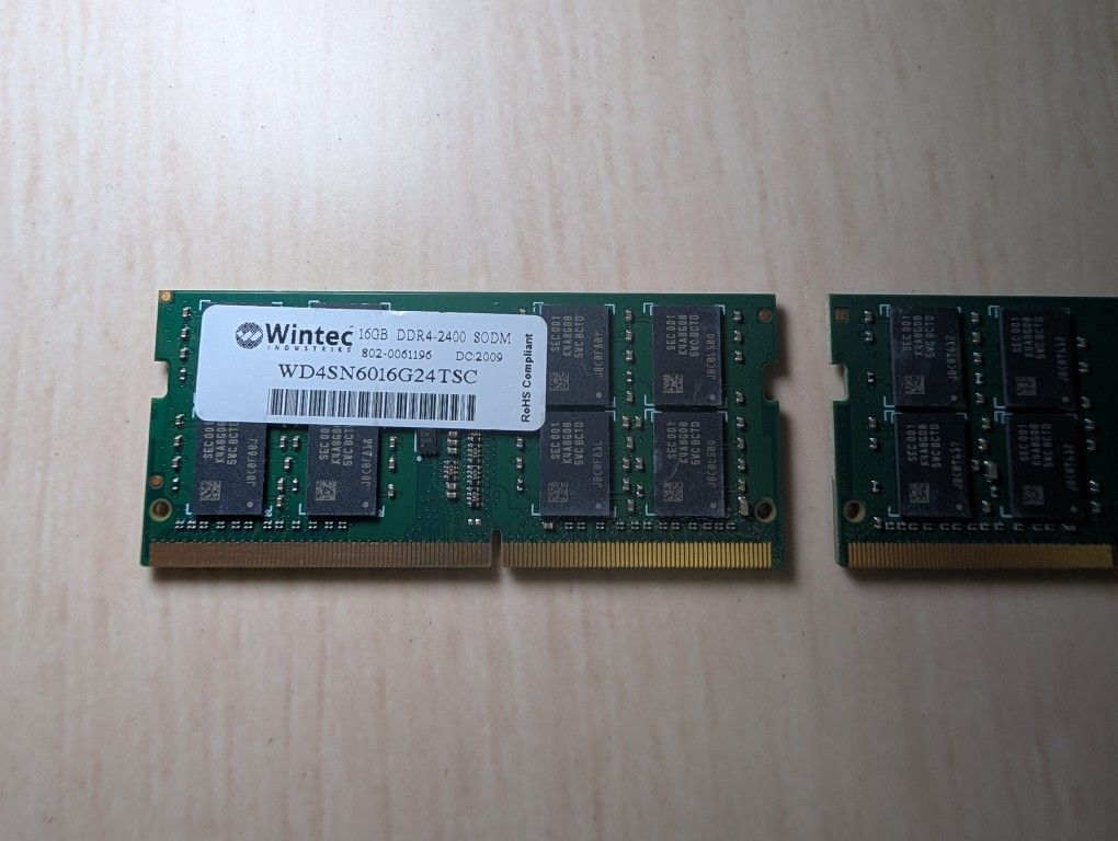 32GB DDR4 Laptop RAM