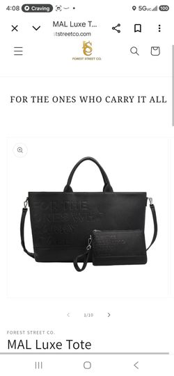 Forester black purse