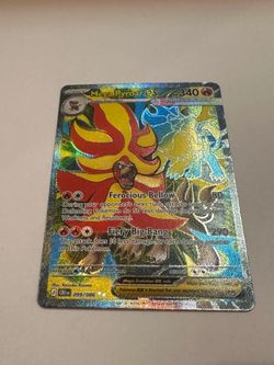 2026 Pokemon Mega Pyroar ex 099/086 Ultra Rare Holo
