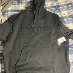 2XL black essential sweatshirt