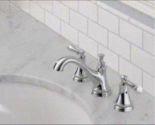 Delta Silverton 8 in. Widespread 2-Handle Bathroom Faucet in Chrome