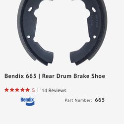 Rear Brake Shoe 