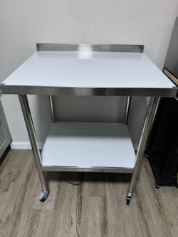 NEW Stainless Steel Kitchen Work Table