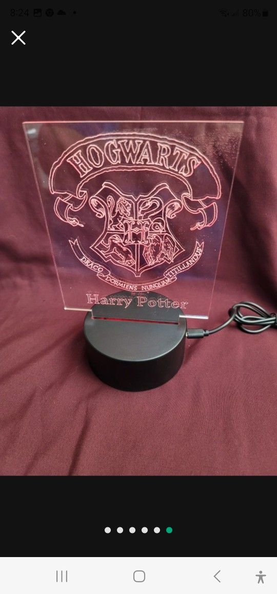 Hogwarts Seal LED Light, Night Light