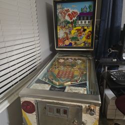 Vintage pinball machine