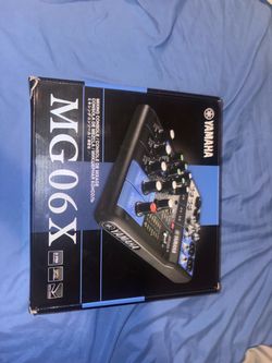 Yamaha MG06X Mixing Console (NEW)