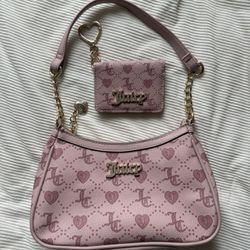 Pink Juicy Forever Bag With Wallet 