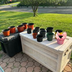 16 Plastic Nursery Pots for Plant Propagation & Seedlings